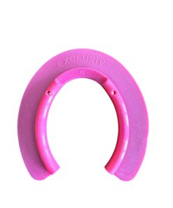 Anti-Schneeeinlage Exclusiv, hinten, pink mit Glitter