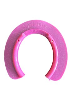 Anti-Schneeeinlage Exclusiv, vorn, pink mit Glitter